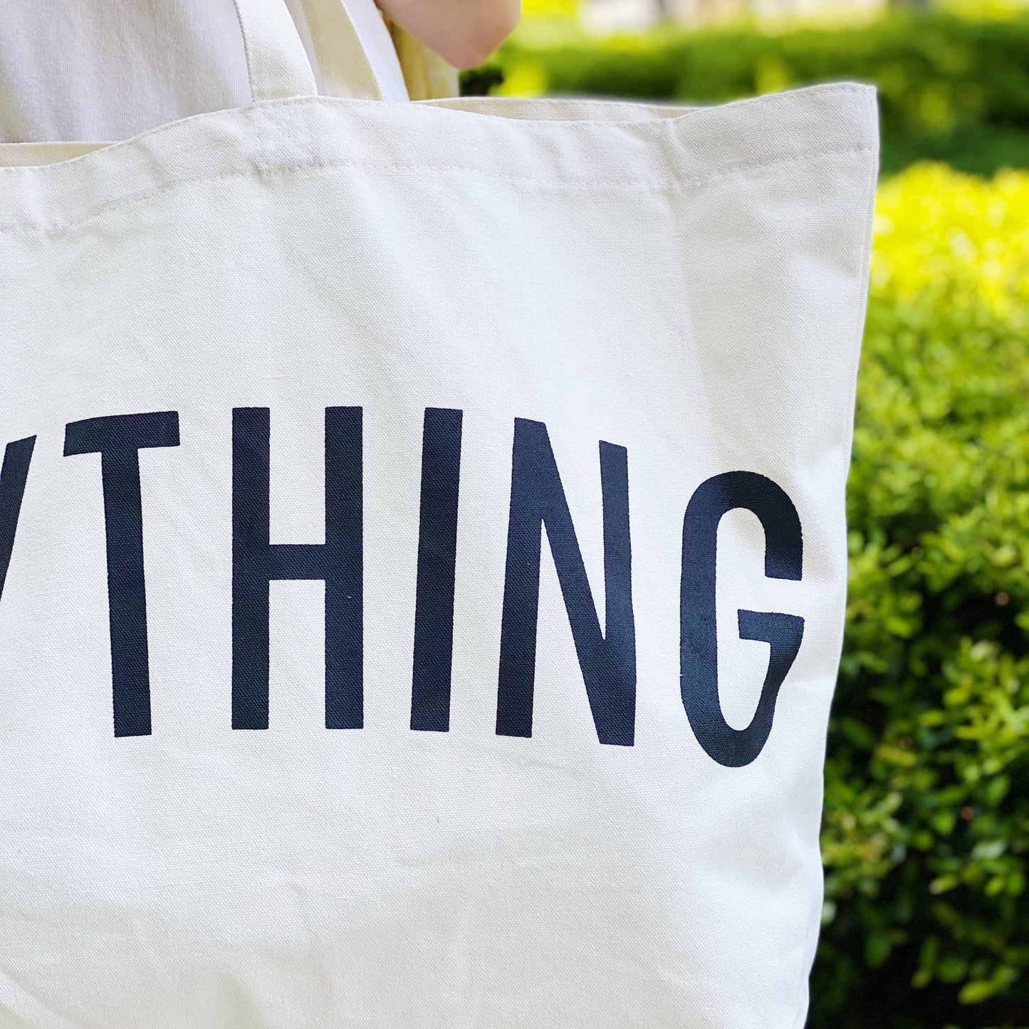 XL Everything Canvas Tote