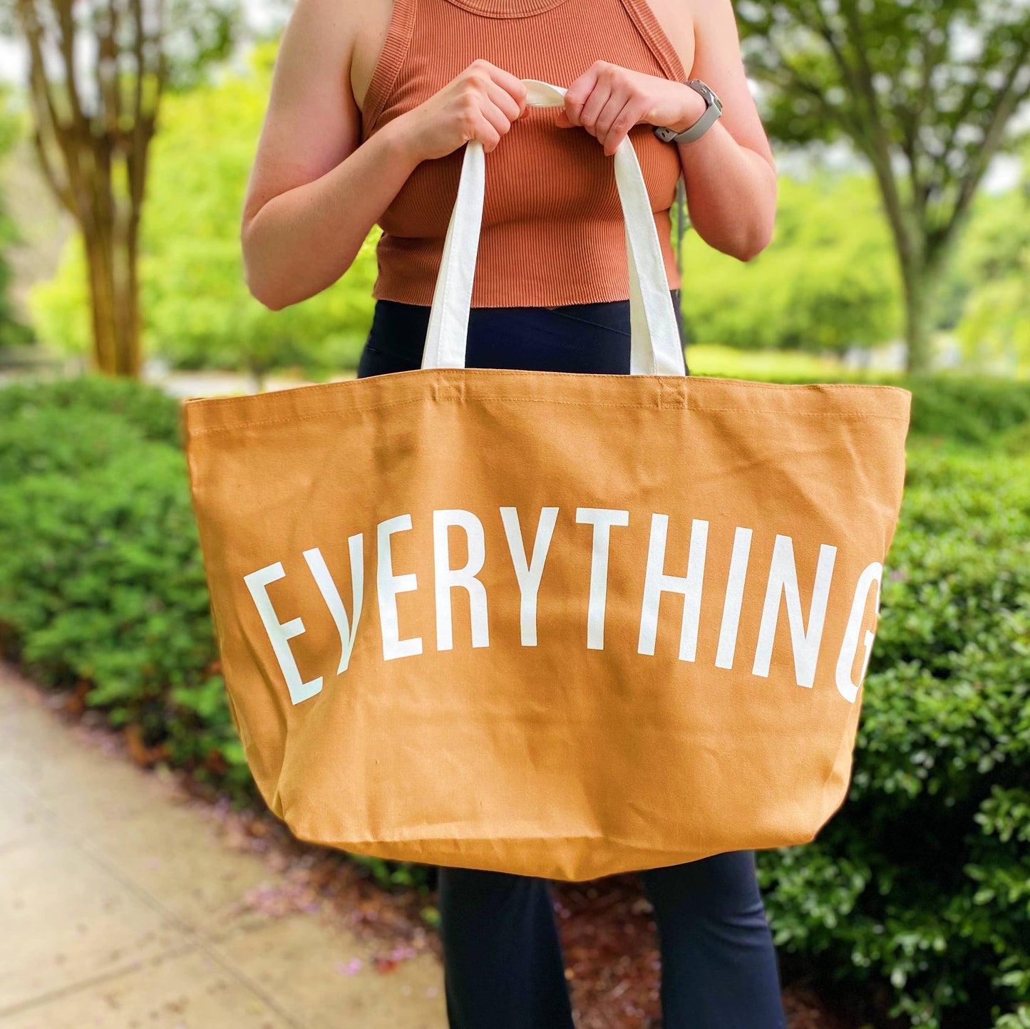 XL Everything Canvas Tote