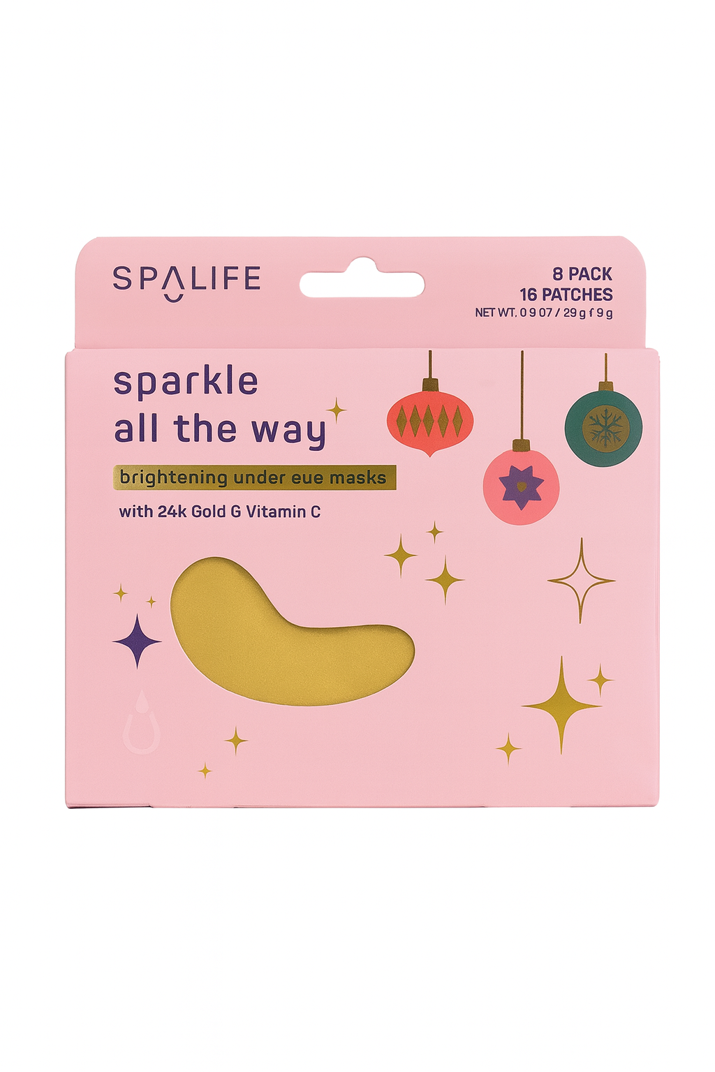 SpaLife Sparkle All The Way Under Eye Mask Set