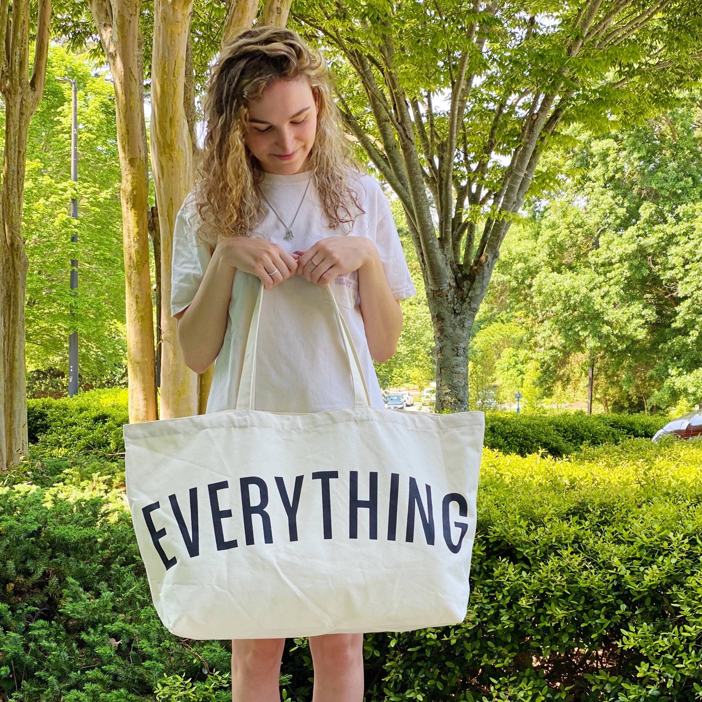 XL Everything Canvas Tote
