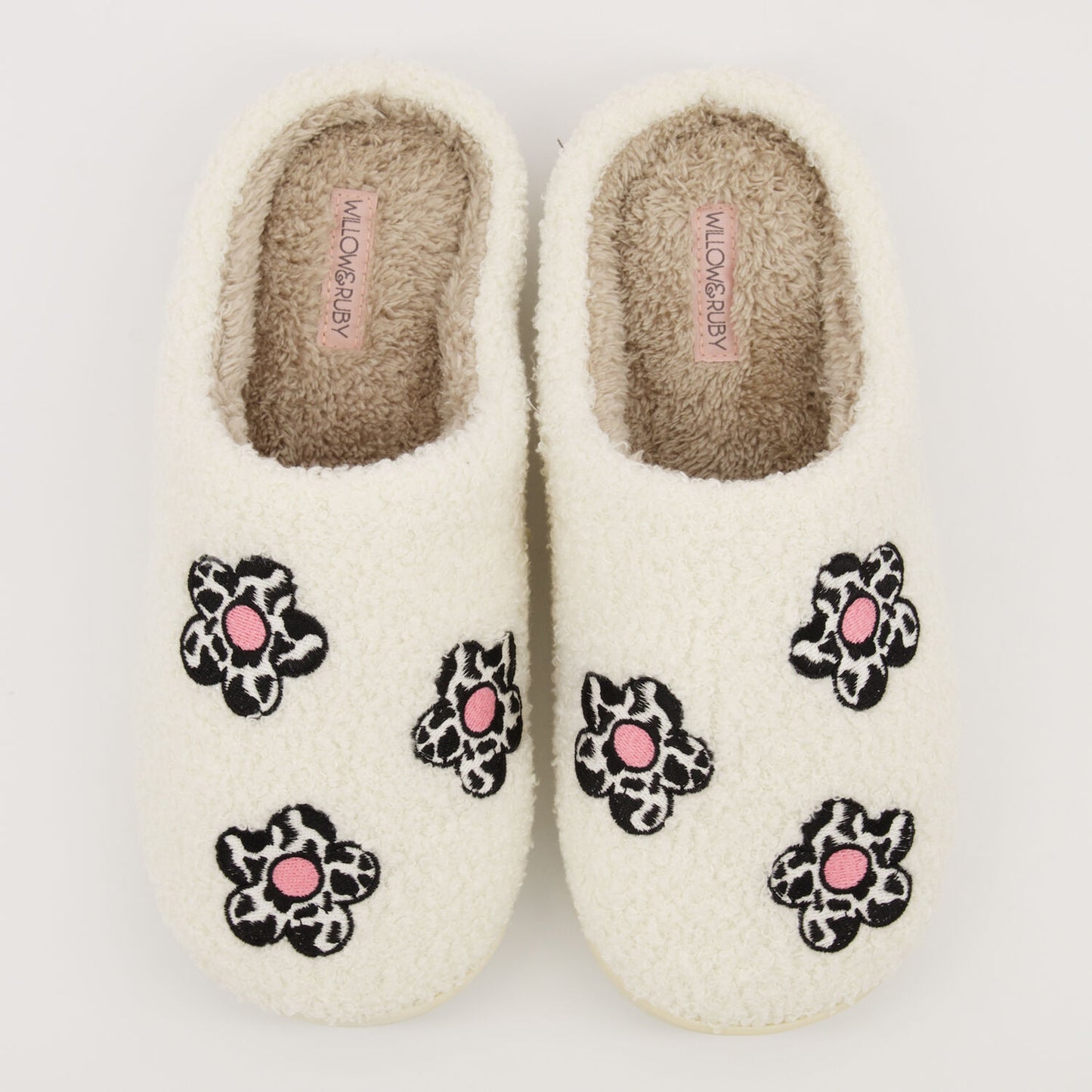 Willow & Ruby Flower Slippers