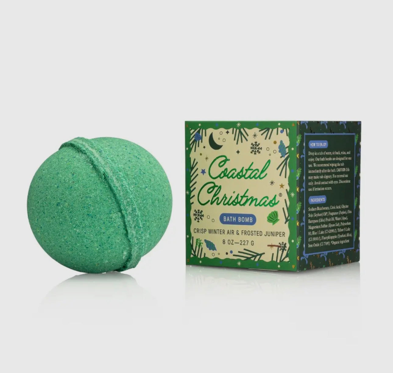 Winter Wonderland Costal Christmas Bath Bomb