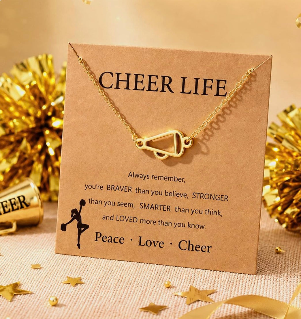Cheer Life Gold Necklace