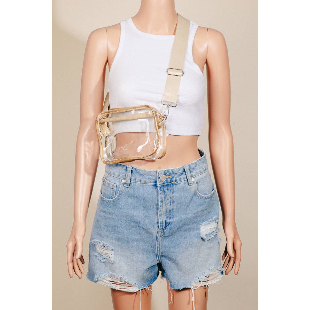 Clear See Through Crossbody Bag