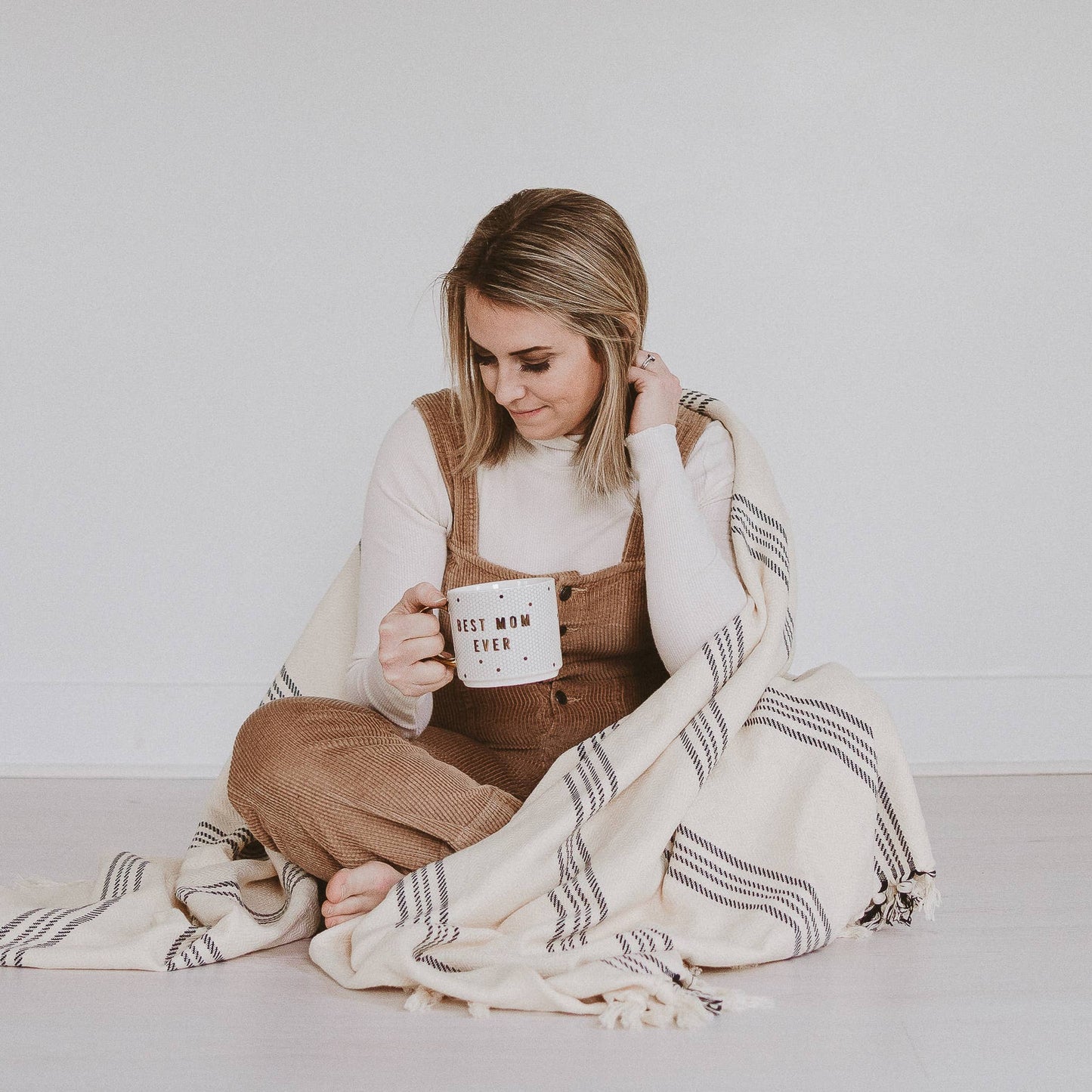 Best Mom Ever Gold Tile Mug