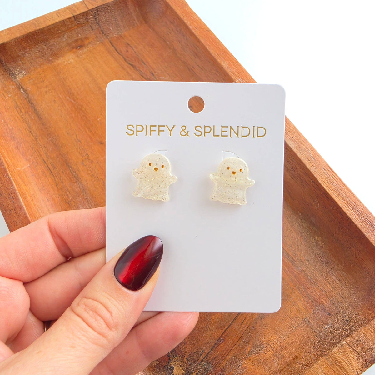 Friendly Ghost Stud Earrings