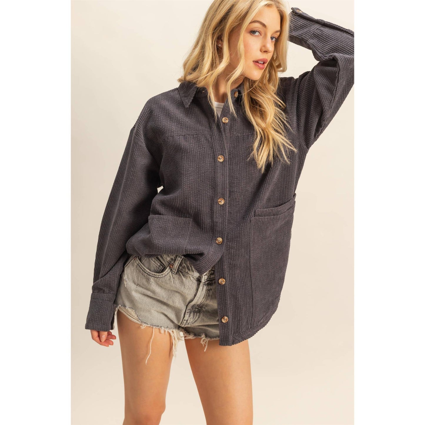 Classic Corduroy Pocket Shacket