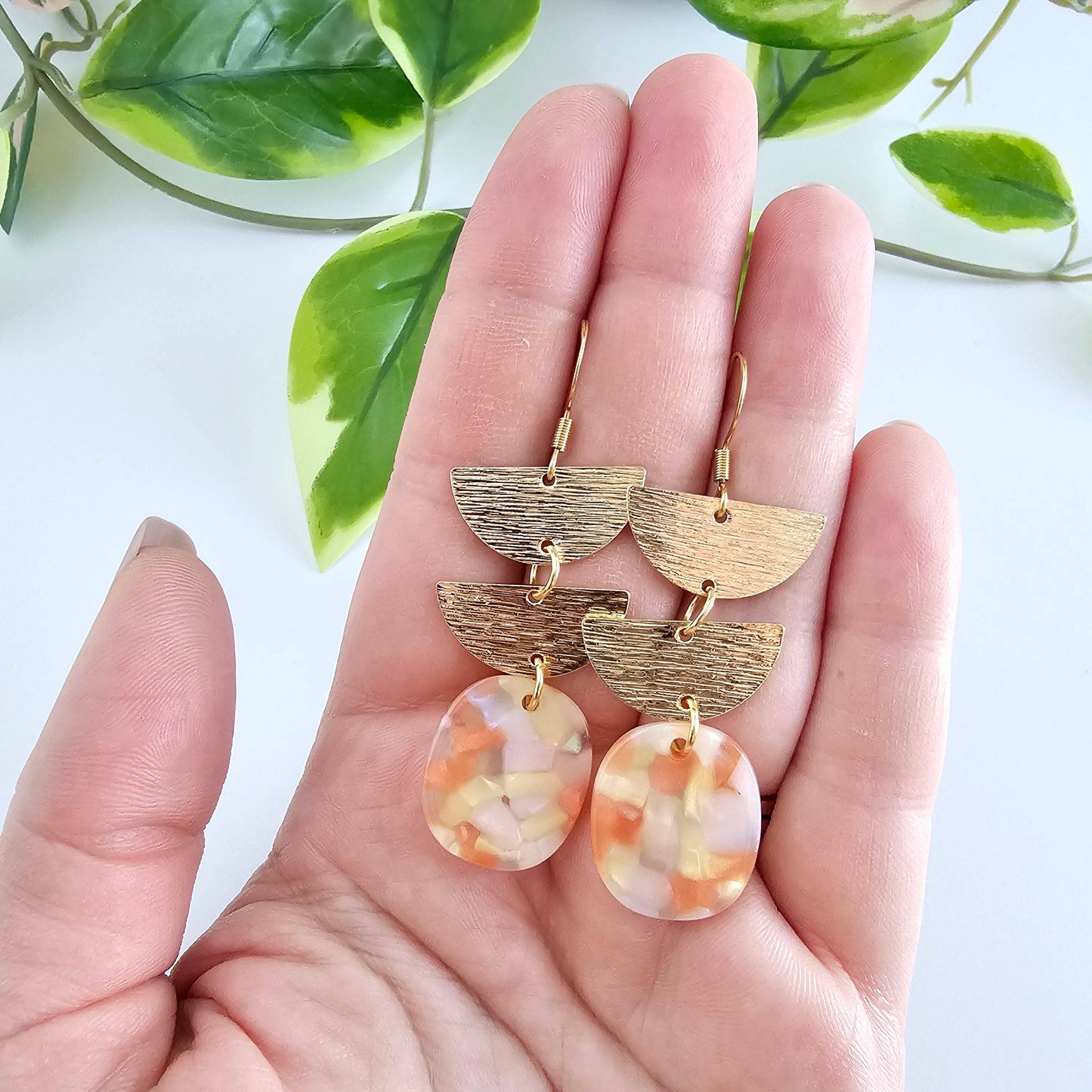 Orange Dream Elena Earrings