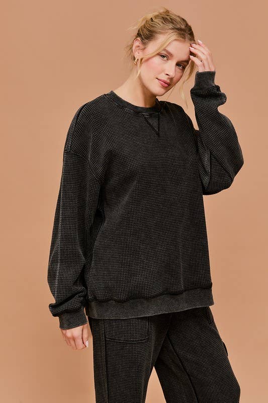 Oversized Thermal Long-sleeve