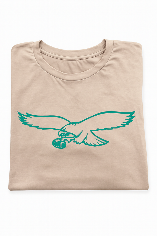 Tan Eagles Bird Tee