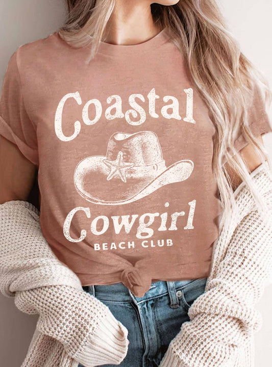 Costal Cowgirl Beach Club Graphic Tee