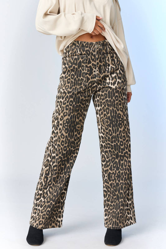 Stella Leopard Pants