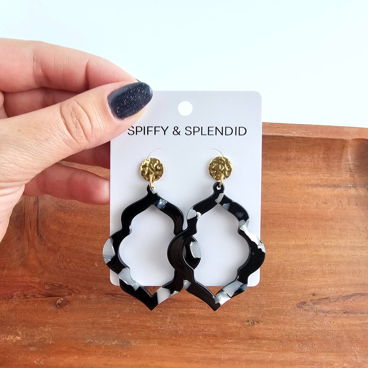 Black Onyx Talia Earrings