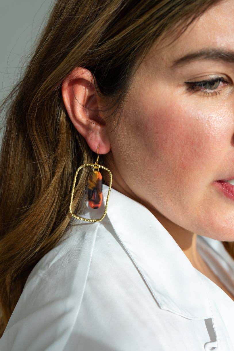 Madison Earrings - Bird of Paradise // Jewelry