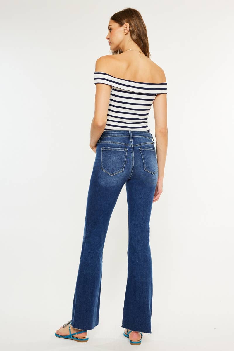 Kan Can High Rise Bootcut Eden Jeans