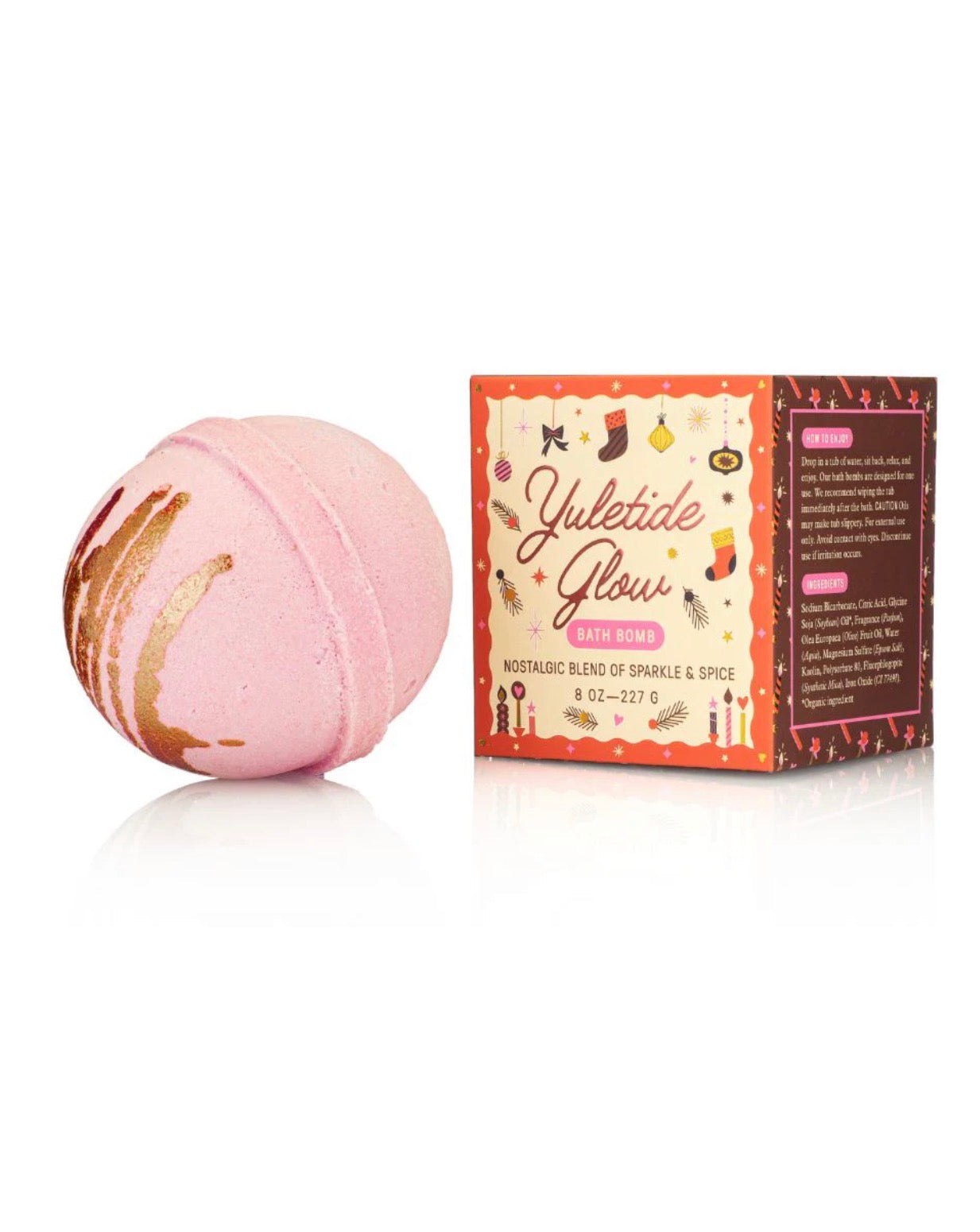 Winter Wonderland Yuletide Glow Bath Bomb
