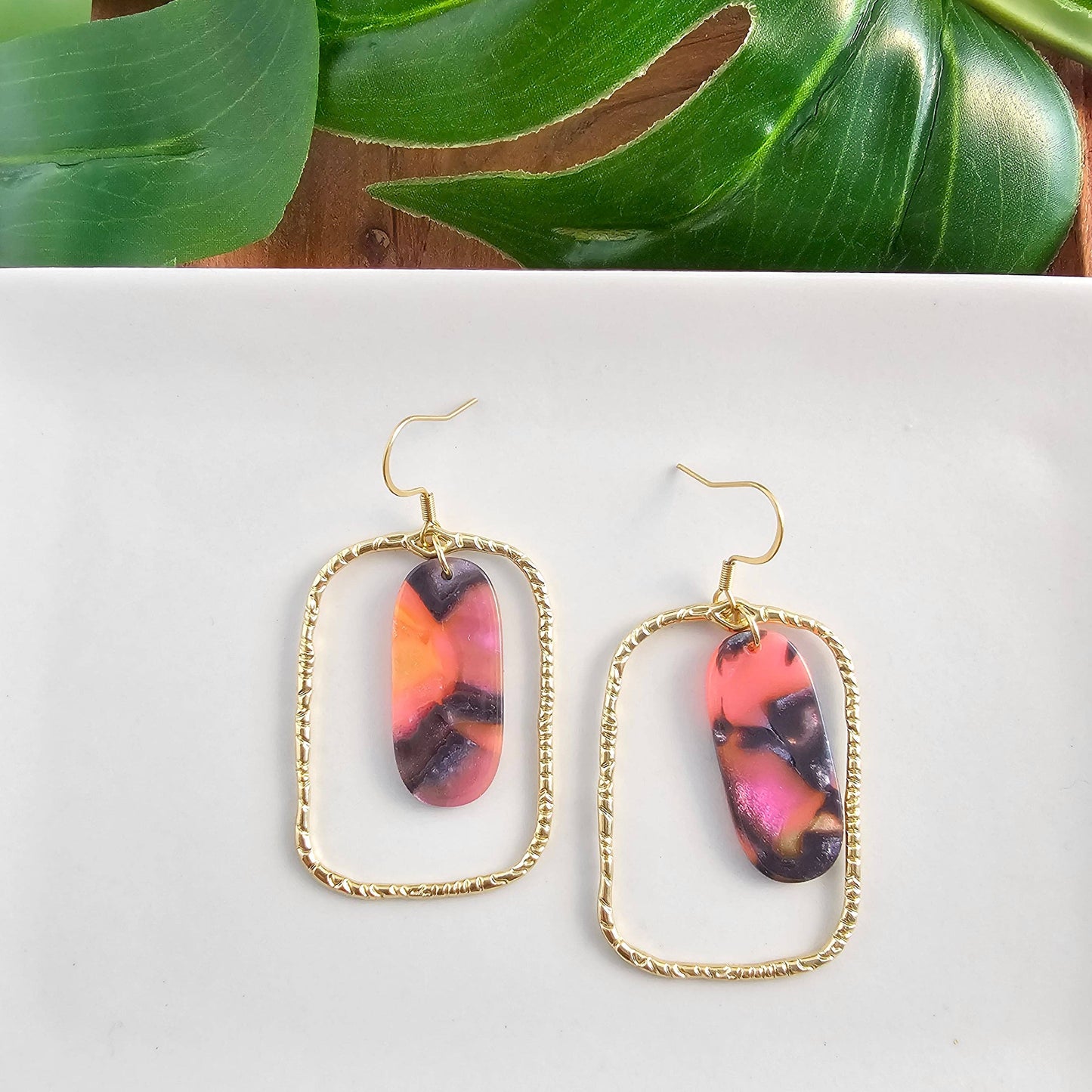 Madison Earrings - Bird of Paradise // Jewelry