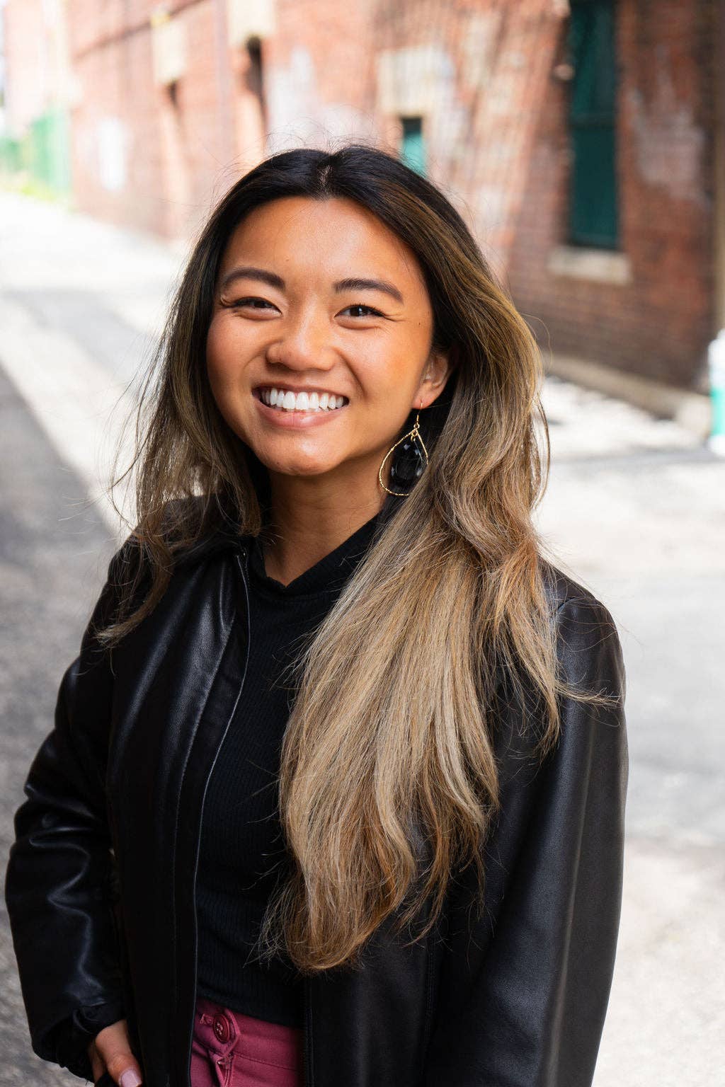 Onyx Black Savannah Earrings