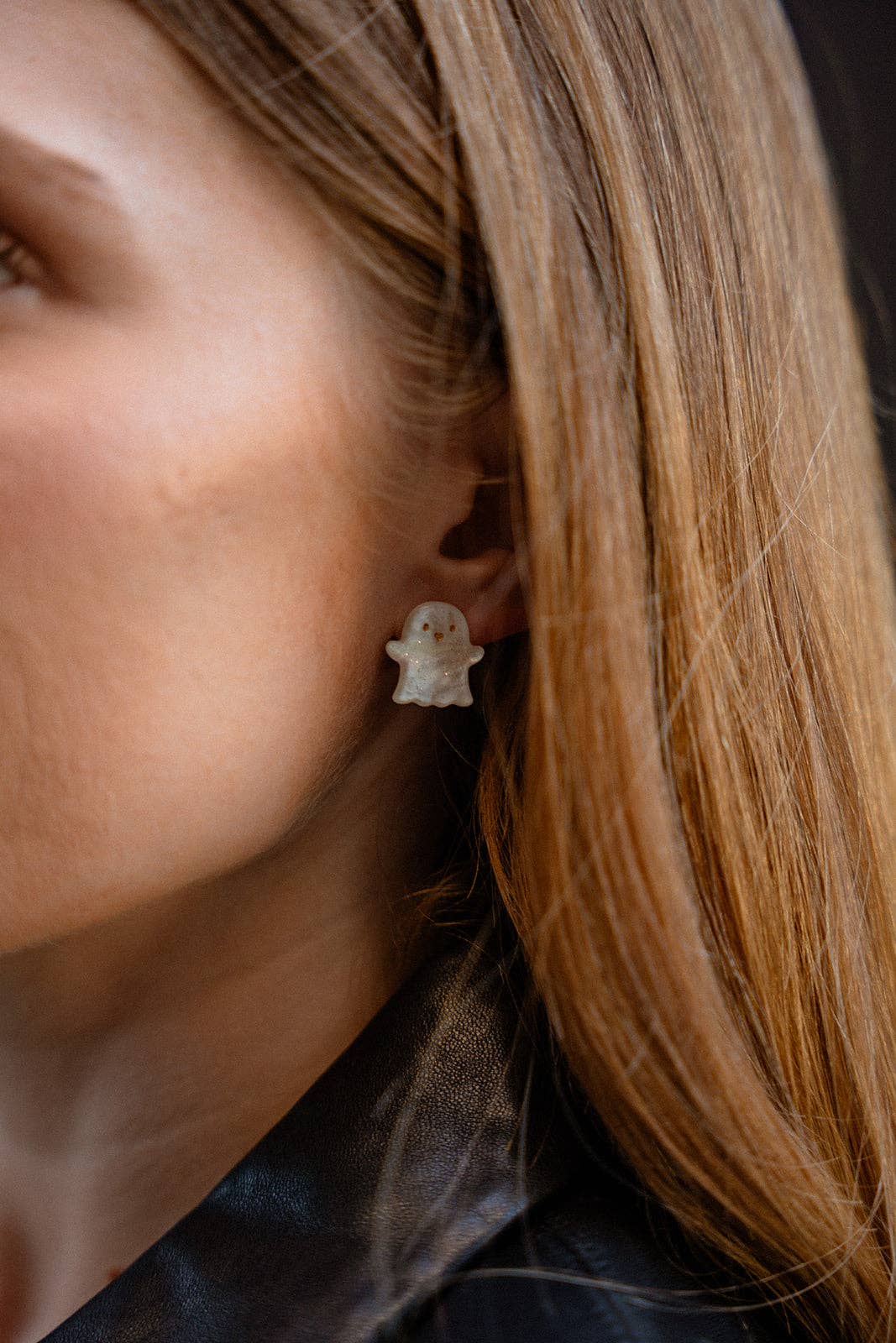 Friendly Ghost Stud Earrings
