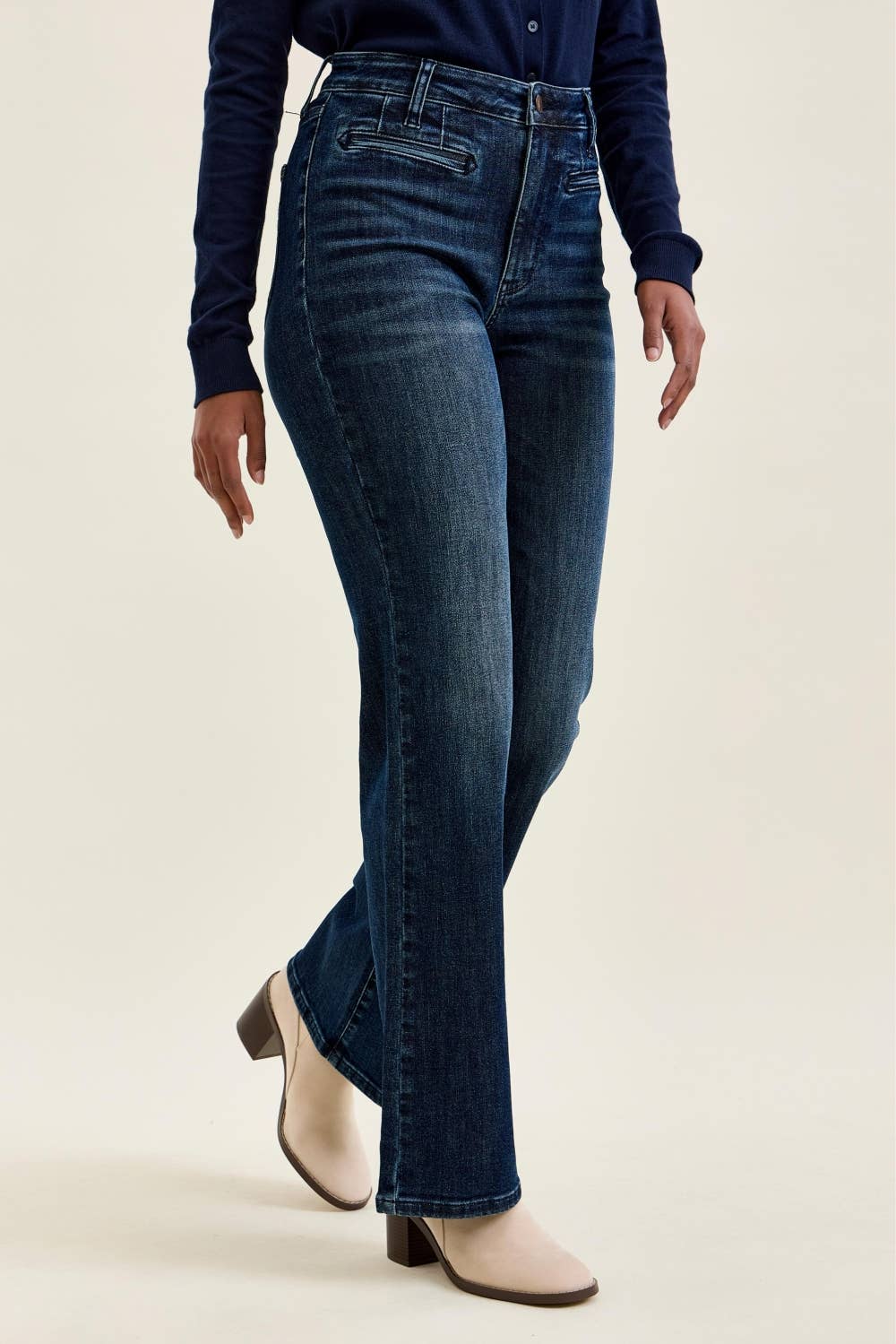 Judy Blue Boy Boot Tummy Control Jeans