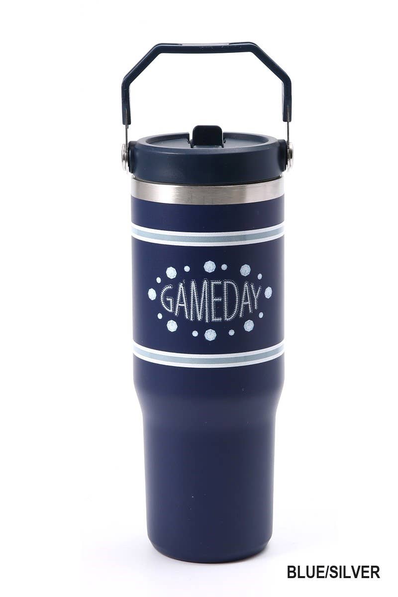30oz. Game Day Flip Straw Tumbler