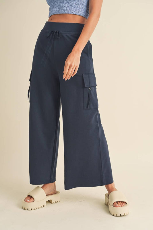 Wide Leg Cargo Pants