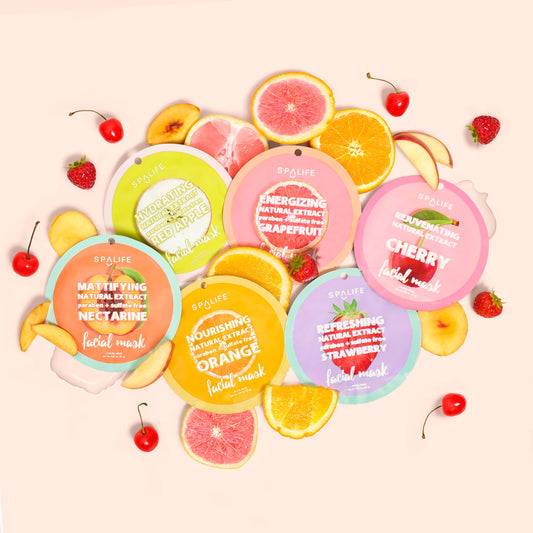 SpaLife Fruit Facial Sheet Masks