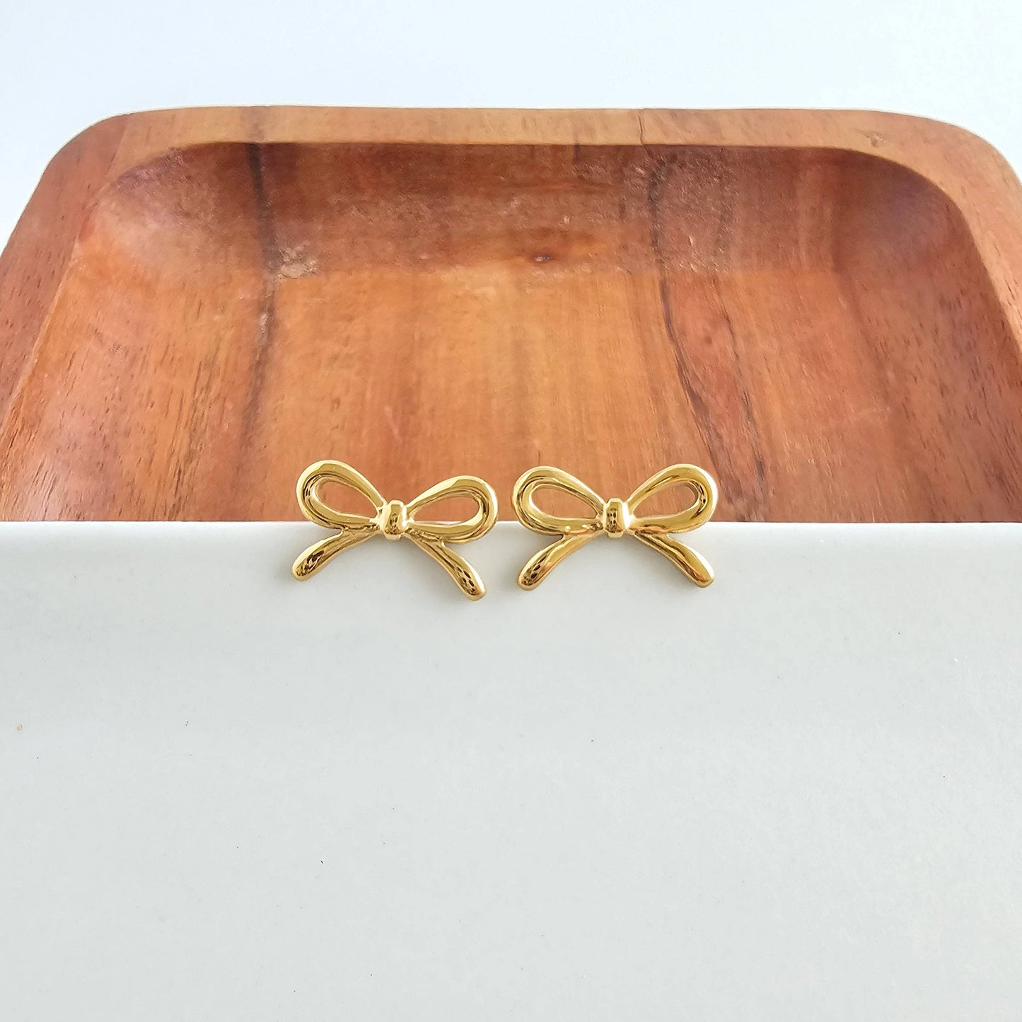 Luxe Bowie Studs - Gold // Everyday Basics, Jewelry