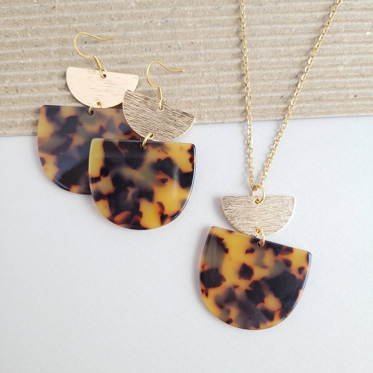 Harper Earrings - Tortoise // Jewelry, Fall