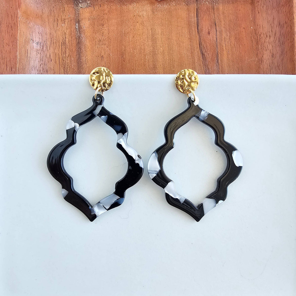 Black Onyx Talia Earrings