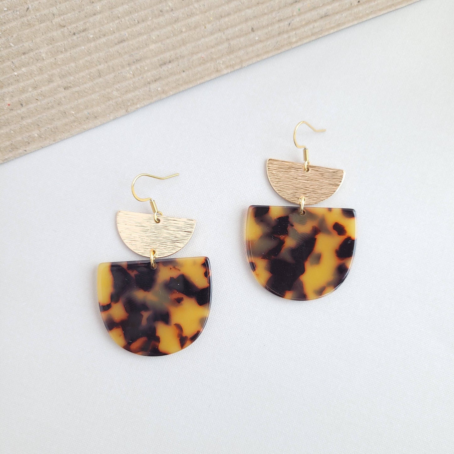 Harper Earrings - Tortoise // Jewelry, Fall