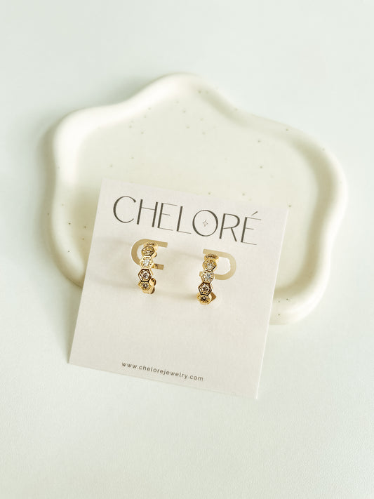Cheloré Radiant Huggie Hoops