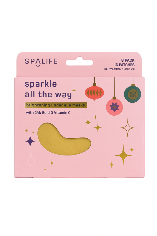 SpaLife Sparkle All The Way Under Eye Mask Set