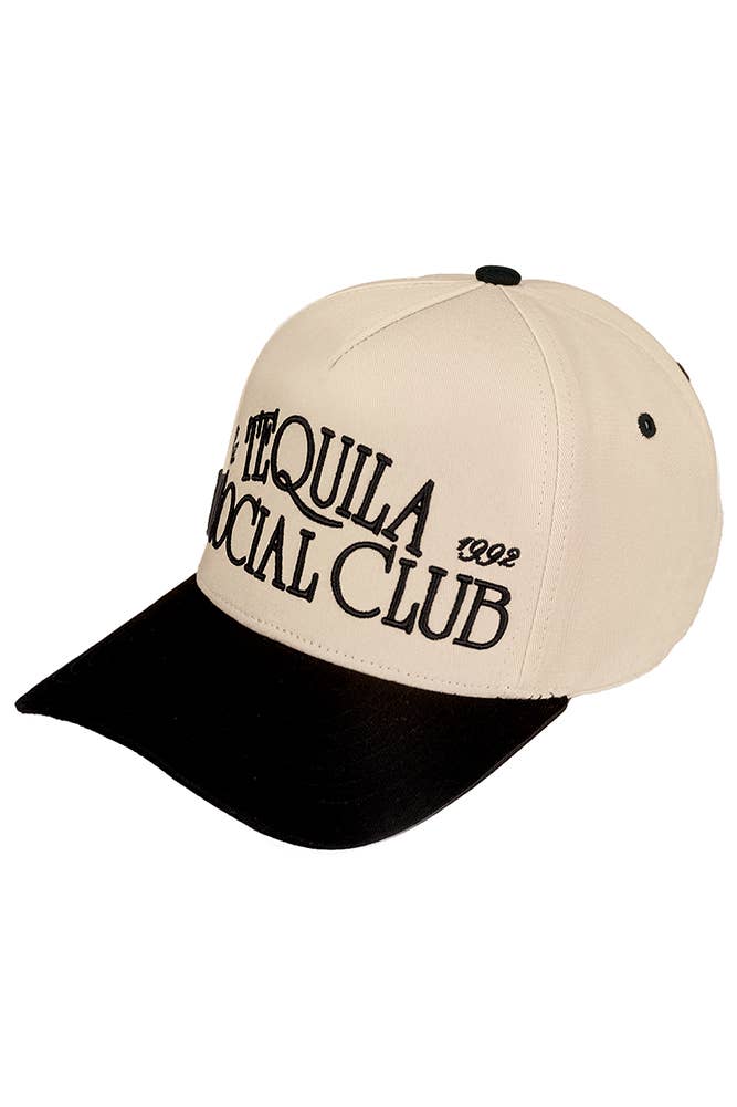 Tequila Social Club  Embroidered Trucker Cap