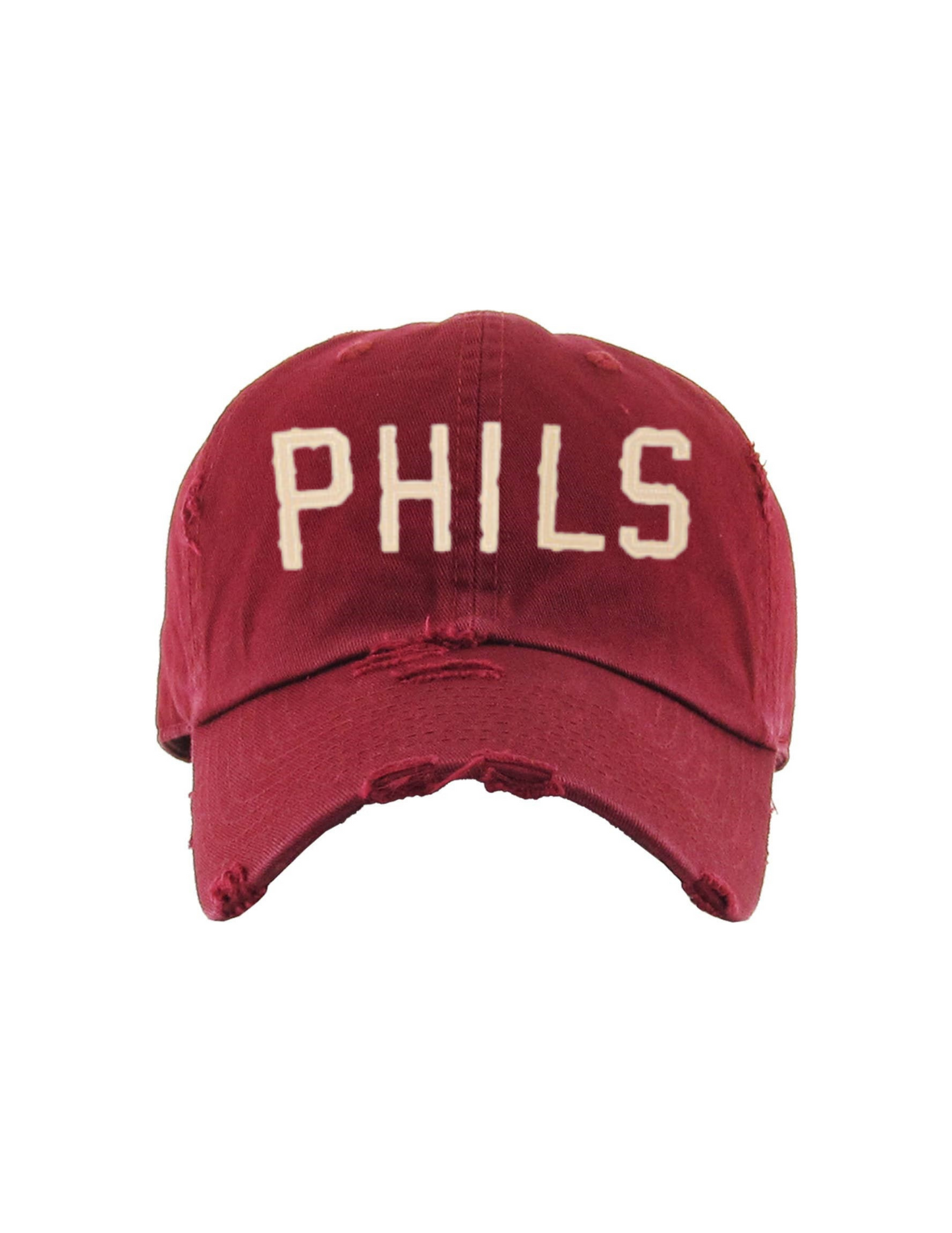 Phils Distressed Custum Hat