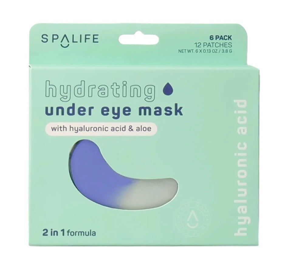 SpaLife Hydrating Aloe Under Eye Mask Set