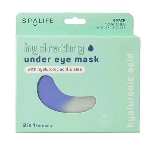 SpaLife Hydrating Aloe Under Eye Mask Set