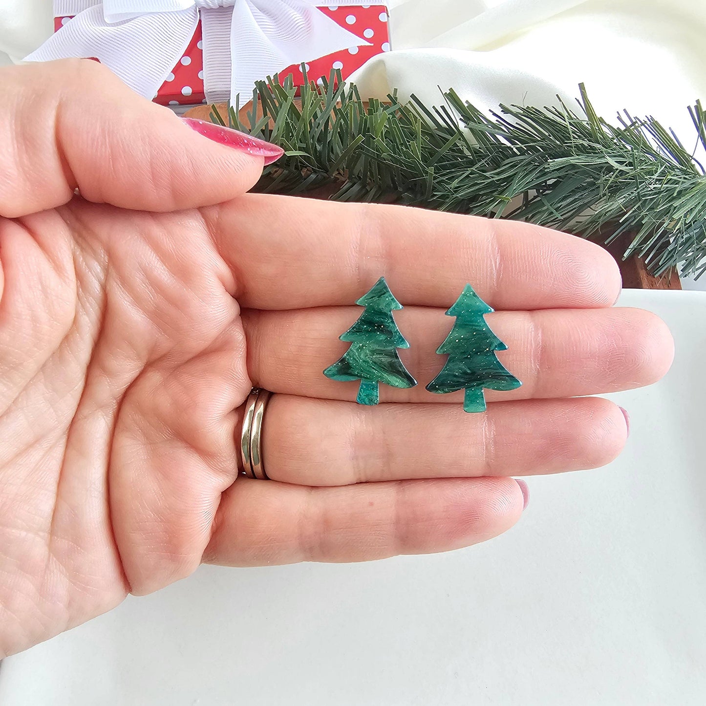 Christmas Tree Studs
