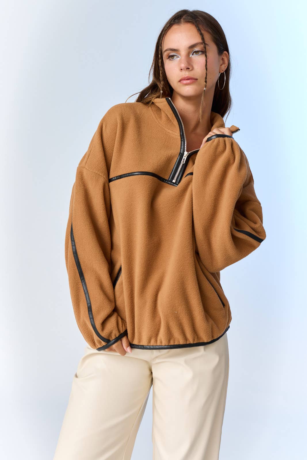 Eleanor Half Zip Fleece Pullover