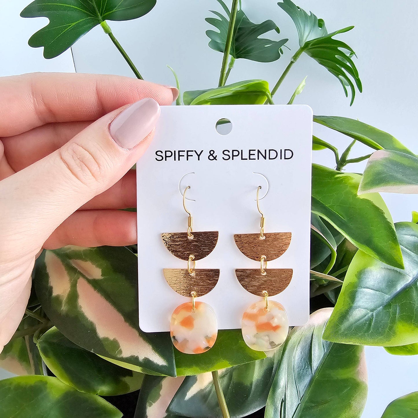 Orange Dream Elena Earrings