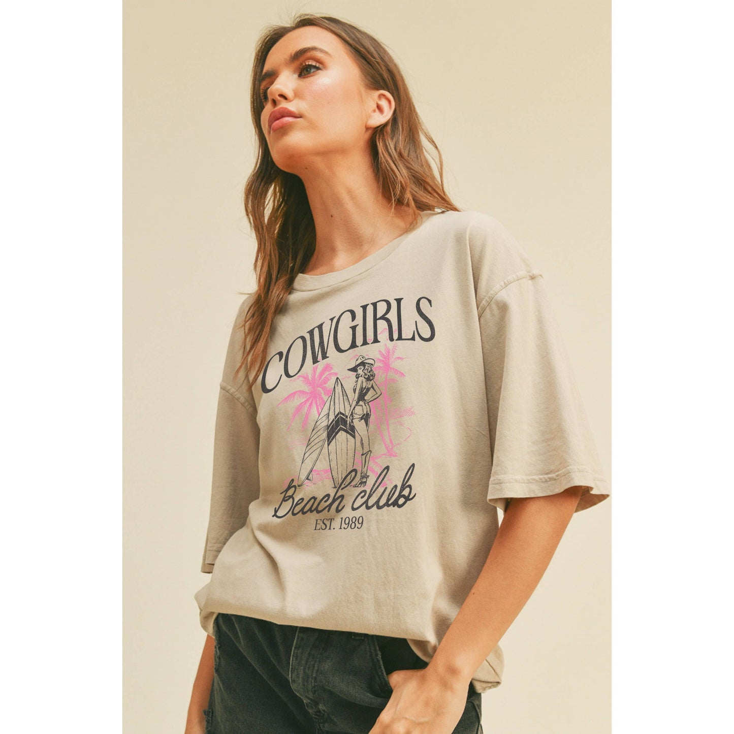 Cowgirls Beach Club Graphic Tee