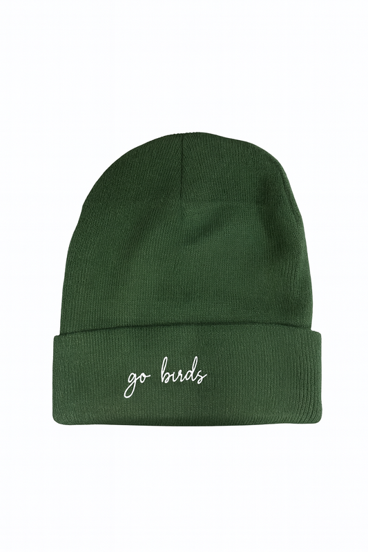 Go Birds Green Beanie