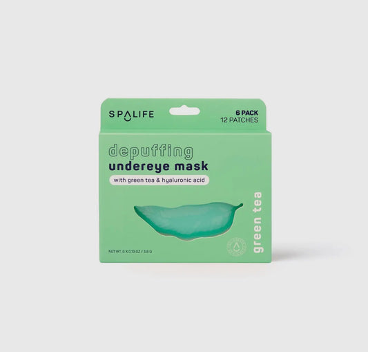 SpaLife Green Tea Depuffing Under Eye Masks