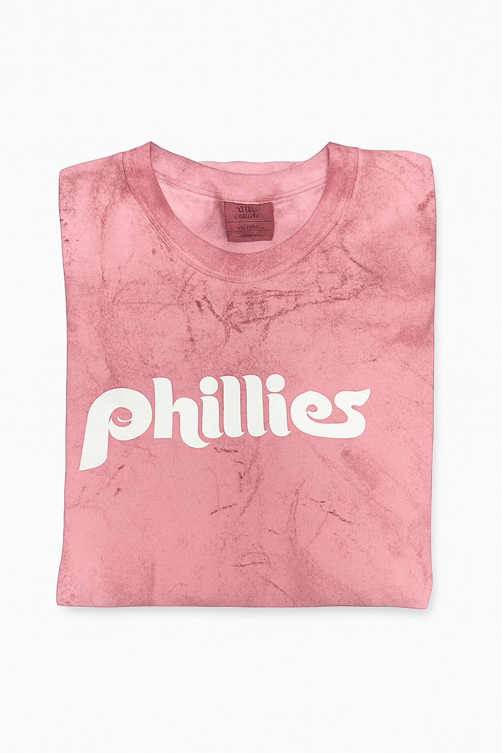 Phillies Pink Tye Dye Tee