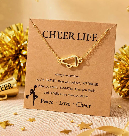 Cheer Life Gold Necklace