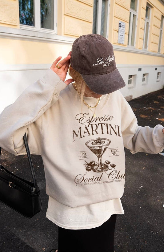 Espresso Martini Social Club Crewneck Sweatshirt