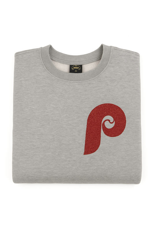 Phillies Grey Crewneck Sweatshirt
