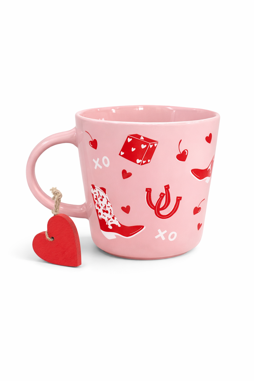 Pink Valentine XO Mug