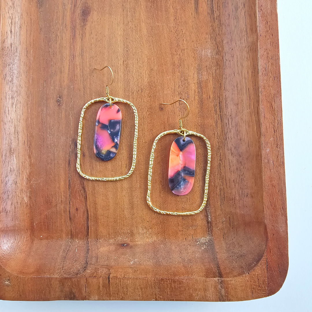 Madison Earrings - Bird of Paradise // Jewelry