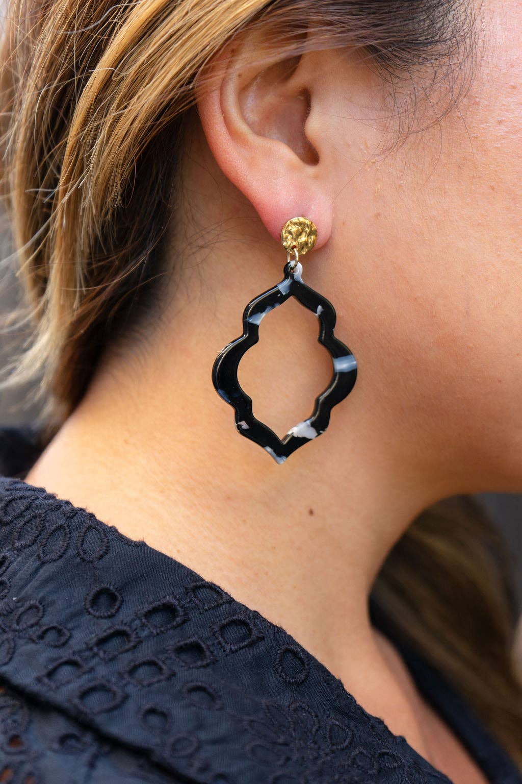 Black Onyx Talia Earrings